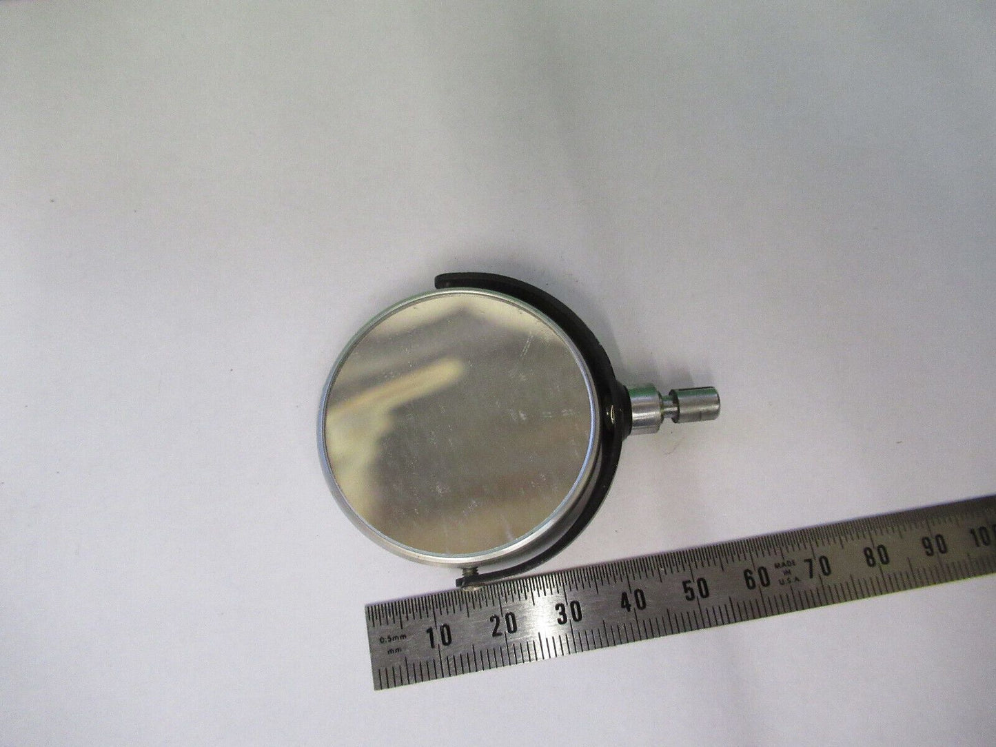 OLYMPUS JAPAN MIRROR ILLUMINATOR OPTICS  MICROSCOPE PART AS PICTURED Z4-B-69