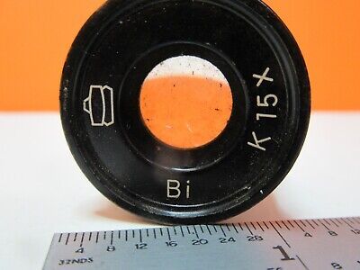 TIYODA K 15X EYEPIECE OCULAR for MICROSCOPE AS PICTURED &16-C-32