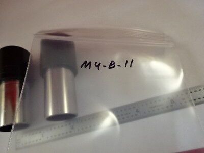 MICROSCOPE PART LOT PAIR EYEPIECE OCULAR JAPAN OPTICS AS IS #M4-B-11