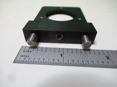 OPTICAL EMPTY LENS ALUMINUM MOUNT for LASER OPTICS AS PICTURED &18-B-09