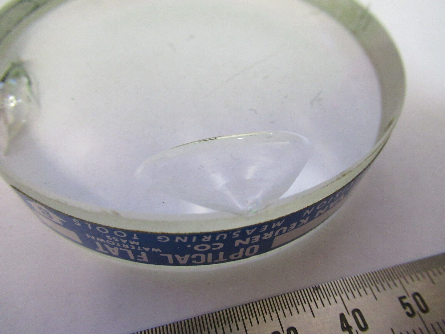 FOR PARTS OR REPAIR OPTICAL FLAT SUBSTRATE FUSED SILICA PICTURED G3-FT-94