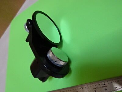 WILD SWISS M20 RARE ILLUMINATOR MIRROR MICROSCOPE PART OPTICS AS IS &88-10