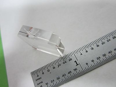 OPTICAL BK7 GLASS CHAMFERED BLOCK  PART LASER OPTICS #M3-04