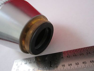 LEICA LEITZ OPTICAL MICROSCOPE PART OBJECTIVE NPL  10X DF OPTICS BIN#ERGOLUX