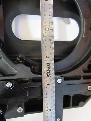 OLYMPUS JAPAN XY STAGE TABLE SPECIMEN PRO MICROSCOPE PART AS PICTURED &A2-A-69