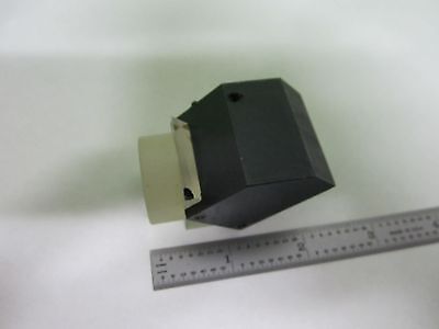 MICROSCOPE PART LEITZ PRISM + LENS ASSEMBLY OPTICS AS IS BIN#S4-10