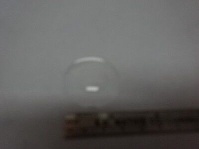 OPTICAL LENS PLANO CONVEX PL CX DIAMETER 35 mm FL 61 mm OPTICS AS IS #83-16