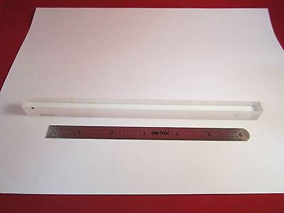 OPTICAL LONG BAR  GLASS LASER OPTICS BIN#8X