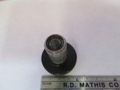 ANTIQUE CARL ZEISS GERMANY OBJECTIVE 8 MICROSCOPE PART AS PICTURED &8Z-A-129