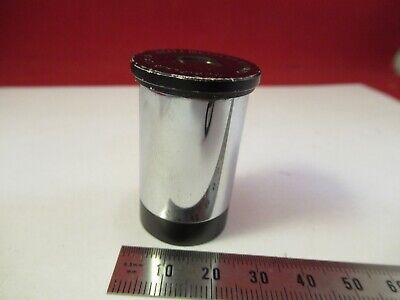 LEITZ GERMANY MICROSCOPE PART EYEPIECE OCULAR 10X LENS OPTICS AS PICTURED 8-A-16