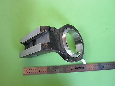 OPTICAL MICROSCOPE PART condenser holder as is OPTICS DWR-8B