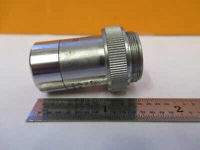 LEITZ GERMANY OBJECTIVE PL 2.5X /170 MICROSCOPE PART OPTICS AS PIC &A9-A-72