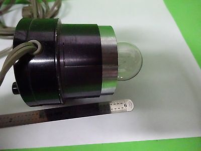 MICROSCOPE PART  OLYMPUS JAPAN LAMP HOLDER [untested] OPTICS AS IS BIN#V8-31