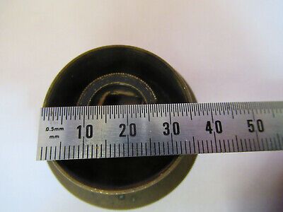 ANTIQUE SEIBERT BRASS POLARIZER GERMANY MICROSCOPE PART AS PICTURED P9-A-51