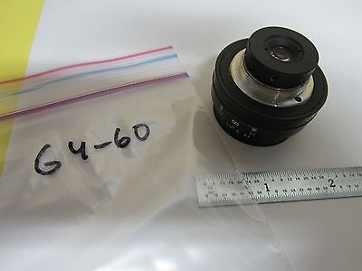 MICROSCOPE PART TV LENS VIDEO CAMERA COMPUTAR JAPAN OPTICS BIN#G4-60