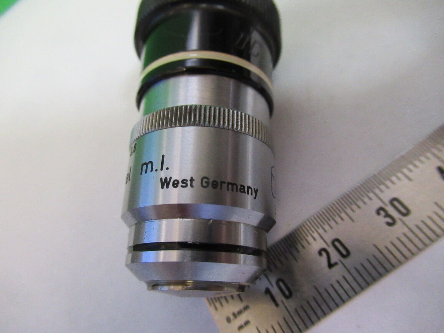 CARL ZEISS GERMANY  100X /160 OBJECTIVE MICROSCOPE PART AS PICTURED &G2-A-30