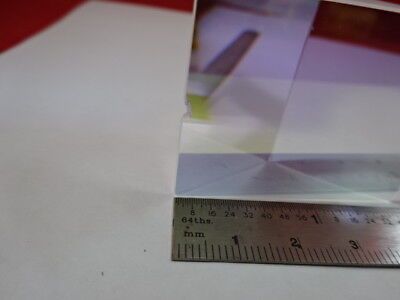 OPTICAL GLASS PRISM OPTICS AS IS &51-A-04