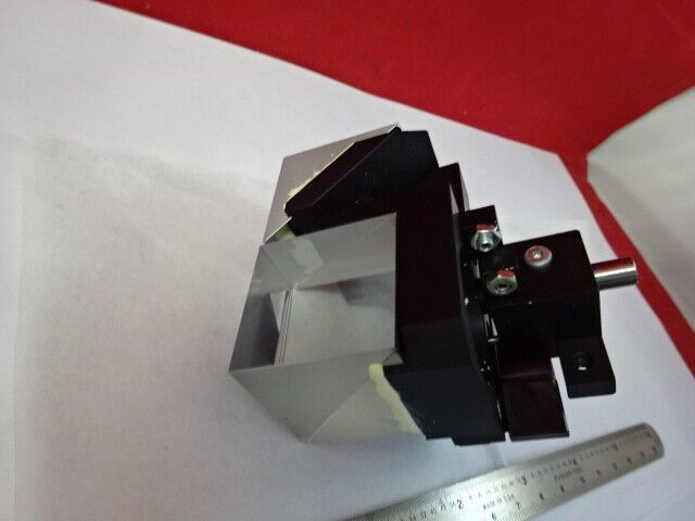 REICHERT LEICA POLYLITE  MOUNTED PRISM ASSEMBLY MICROSCOPE PART  AS IS #B8-A-17