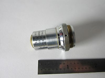 MICROSCOPE PART OBJECTIVE 10X BAUSCH LOMB OPTICS BIN#C8-18