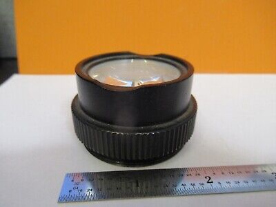 NIKON JAPAN ILLUMINATOR DIFFUSER LENS MICROSCOPE PART OPTICS AS PICTURED 47-A-21