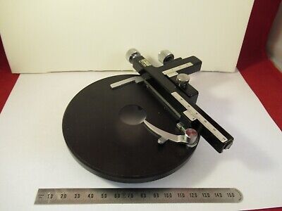 WILD HEERBRUGG M11 MICROMETER STAGE TABLE MICROSCOPE PART AS PICTURED &14-A-98