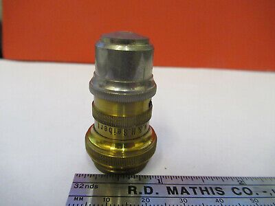 ANTIQUE W&H SEIBERT WETZLAR OBJECTIVE MICROSCOPE PART AS PICTURED &8z-a-107