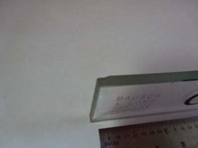 BAUSCH LOMB OPTICAL MICROSCALE CALIBRATION STANDARD OPTICS AS PICTURED &R7-A-19