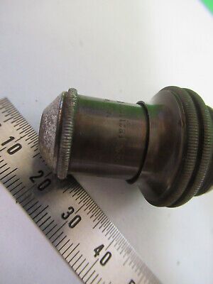 ANTIQUE BRASS BAUSCH LOMB OBJECTIVE MICROSCOPE PART OPTICS AS PICTURED &z9-a-110