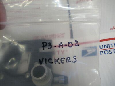 VICKERS UK ENGLAND STAGE XY TABLE MICROSCOPE PART AS PICTURED P3-A-02