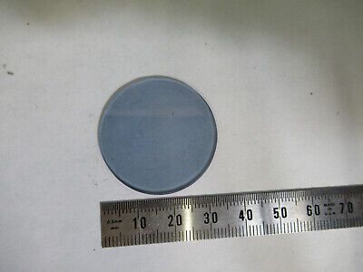 BAUSCH LOMB BLUE GLASS FILTER MICROSCOPE PART AS PICTURED &A9-B-35