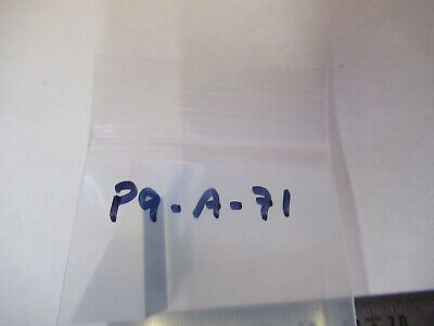 GLASS OPTICAL PRISM OPTICS MICROSCOPE PART AS PICTURED P9-A-71