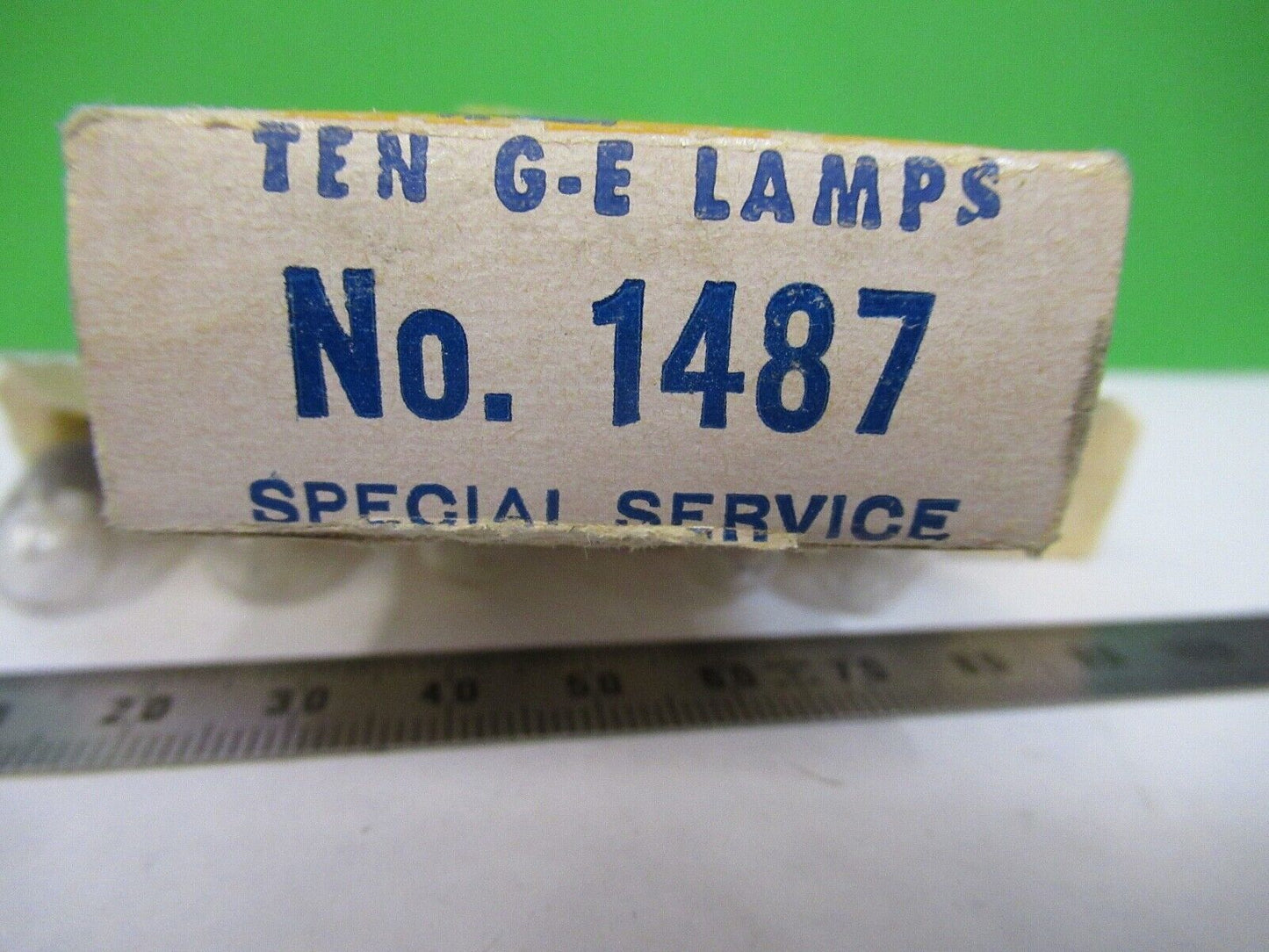 LOT 10 PCS GE GENERAL ELECTRIC 1487 14V LAMP BULB AS PICTURED 8X-A-48