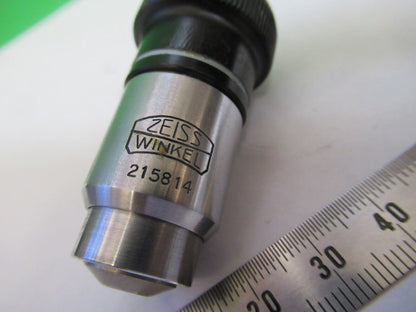 ZEISS WINKEL OBJECTIVE PHASE 40X /160 LENS MICROSCOPE PART AS PICTURED W4-A-44