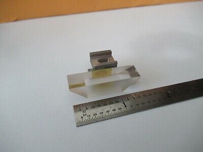 OPTICAL GLASS MOUNTED MIL SPEC SMALL PRISM PRO LASER OPTICS AS PICTURED &F2-A-65