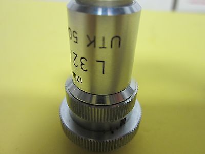 LEITZ WEIRD OBJECTIVE UTK 32X MICROSCOPE OPTICS AS IS BIN#A1-T-87