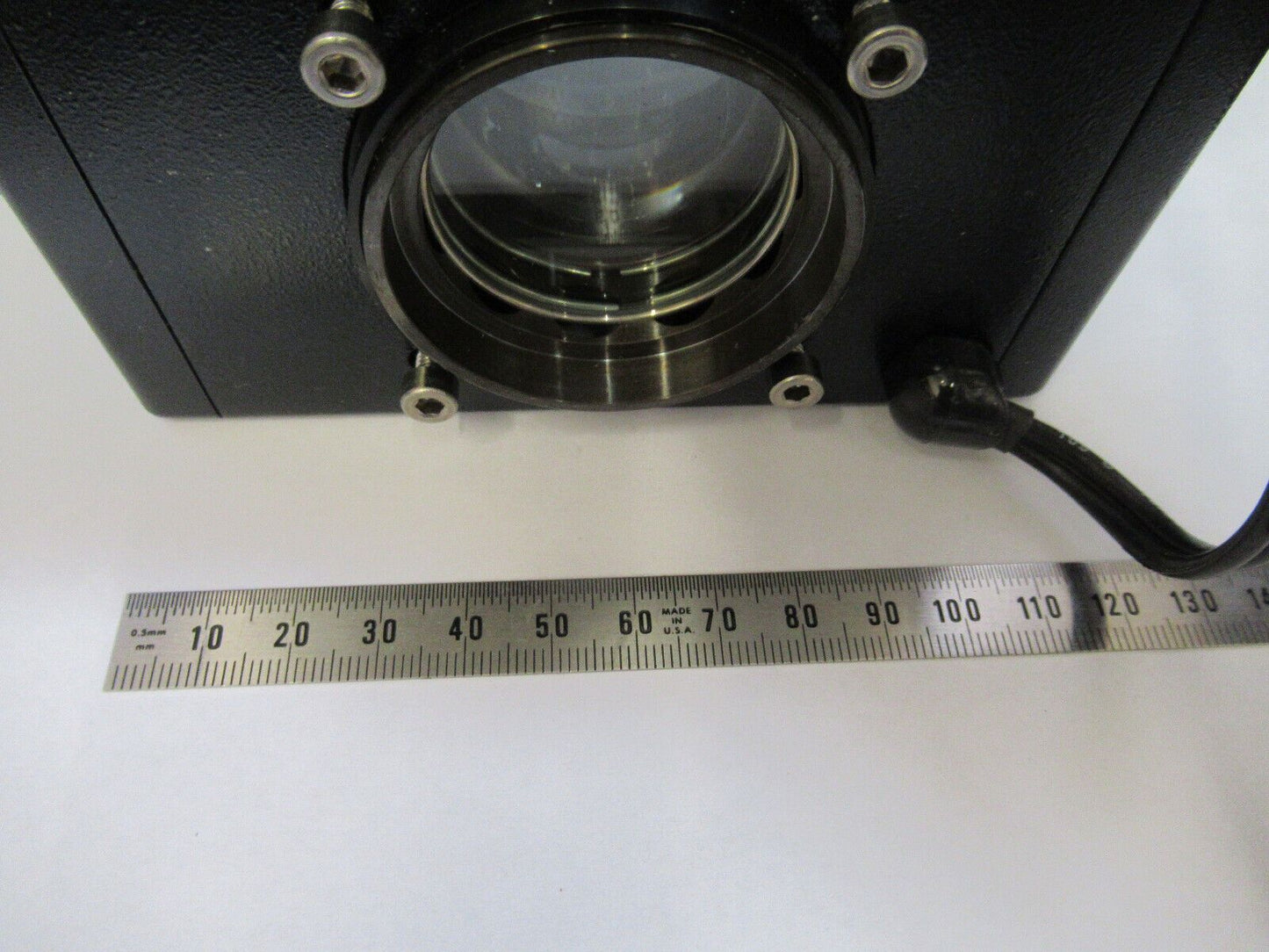 LEICA CHINA 12V 100W DMRE LAMP ASSEMBLY MICROSCOPE PART AS PICTURED &Q4-A-69