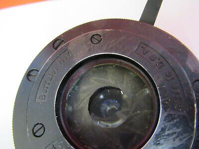 AO AMERICAN OPTICS SPENCER CONDENSER IRIS MICROSCOPE PART AS PICTURED #B6-A-43