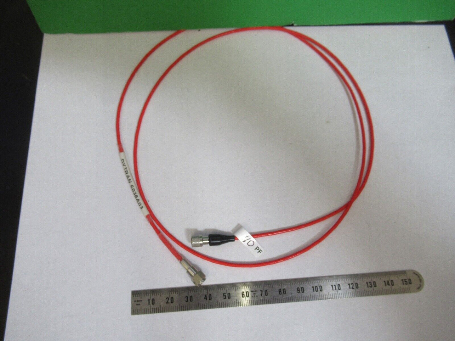 3ft CABLE for ACCELEROMETER SENSOR 10-32 hex to 10-32 AS PICTURED S8-A-22