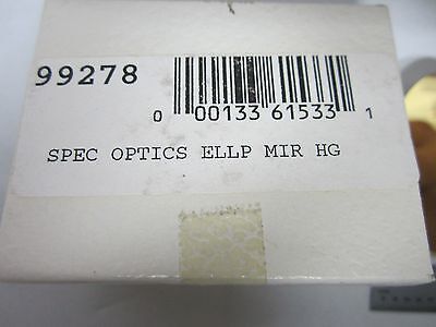 MICROSCOPE OPTICAL GOLD PLATED MIRROR EDMUNDS LASER OPTICS AS IS BIN#M1-10