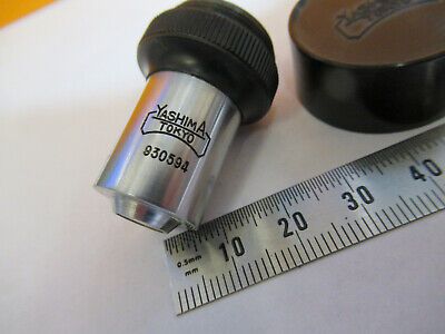 YASHIMA OBJECTIVE 10X TOKYO JAPAN LENS MICROSCOPE PART AS PICTURED #P6-A-21