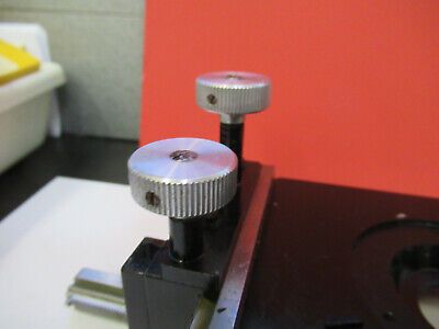 ANTIQUE BAUSCH LOMB XY STAGE TABLE MICROSCOPE PART AS PICTURED #13-FT-16