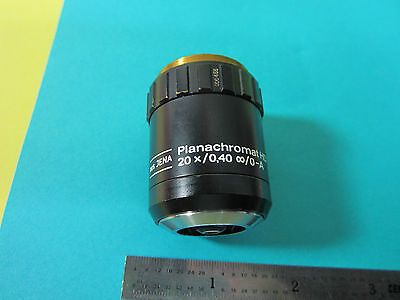 MICROSCOPE OBJECTIVE AUS JENA GERMANY EPI 20X INFINITY CORRECTED OPTICS BN#B3-11