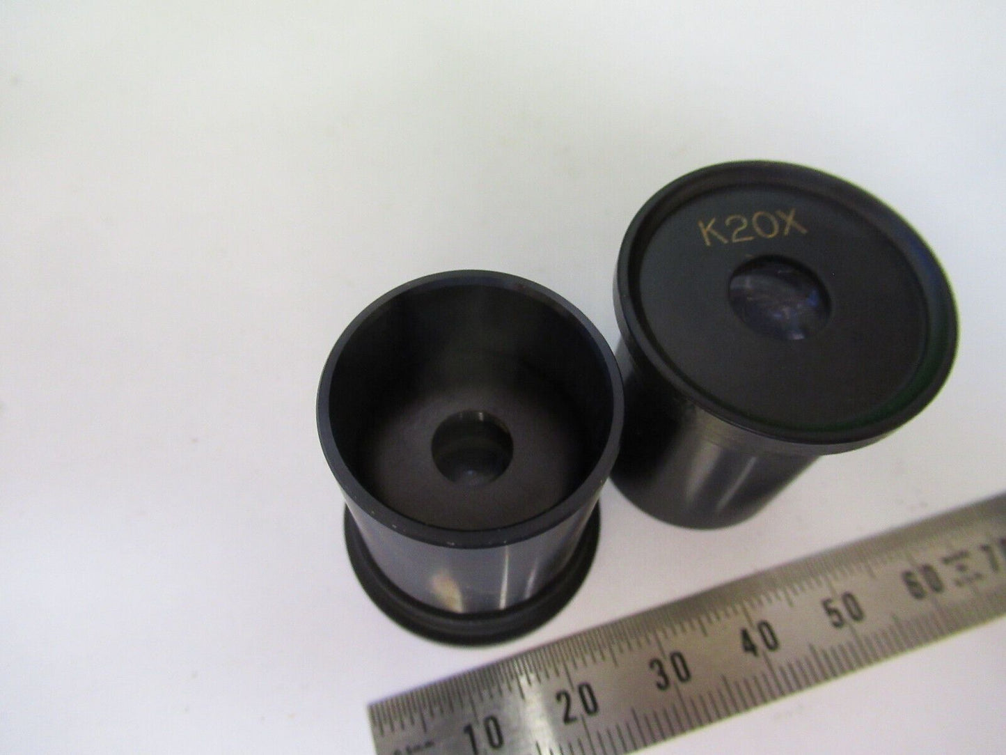 TOKYO PAIR EYEPIECE LENS K20X NEW OPTICS MICROSCOPE PART AS PICTURED #W5-B-13