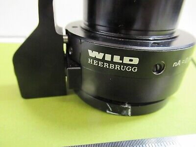 WILD HEERBRUGG SWISS M20 CONDENSER OPTICS MICROSCOPE PART AS PICTURED #12-A-149