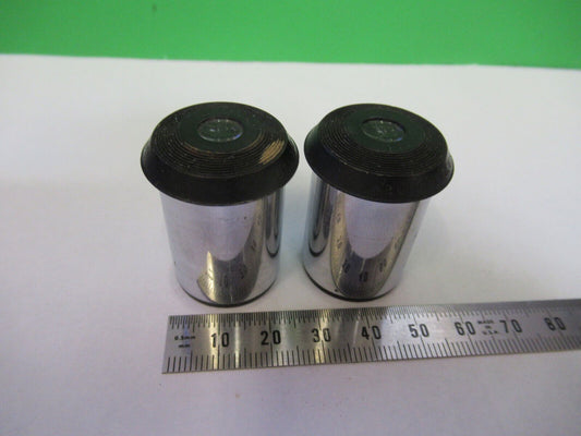 BAUSCH LOMB EYEPIECE PAIR 10X OPTICS MICROSCOPE  PART AS PICTURED #H9-C-13