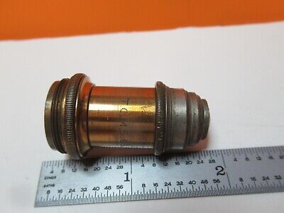 ANTIQUE LEITZ WETZLAR GERMANY objective "7" MICROSCOPE PART AS PICTURED &16-C-24