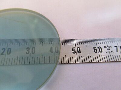 OPTICAL HEAT ABSORBING GLASS FILTER SCRATCHED FOR PARTS AS PICTURED &P6-A-70