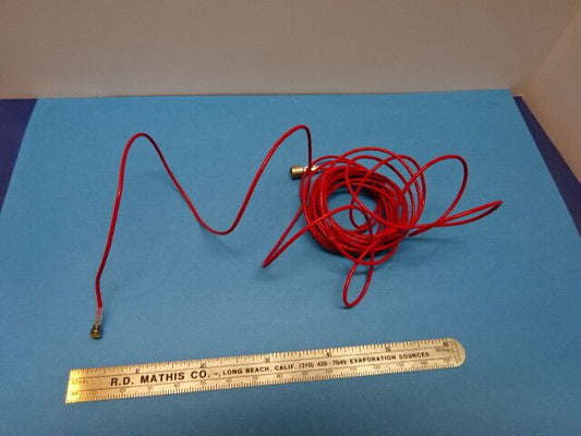 MEGGITT ENDEVCO CABLE 3091F 6-40 TO 10-32 for ACCELEROMETER SENSOR AS IS #90-02