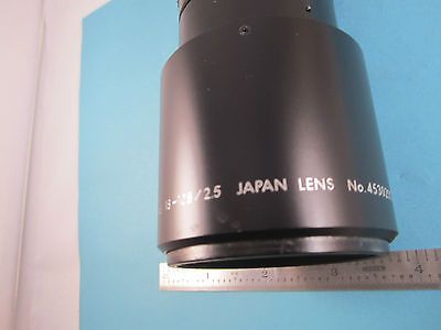 OPTICAL ZOOM LENS MICROSCOPE OR TV CAMERA JAPAN BIN#11