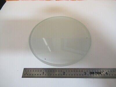 GLASS POLISH DULL STAGE TABLE SPECIMEN MICROSCOPE PART AS PICTURED &1E-C-63